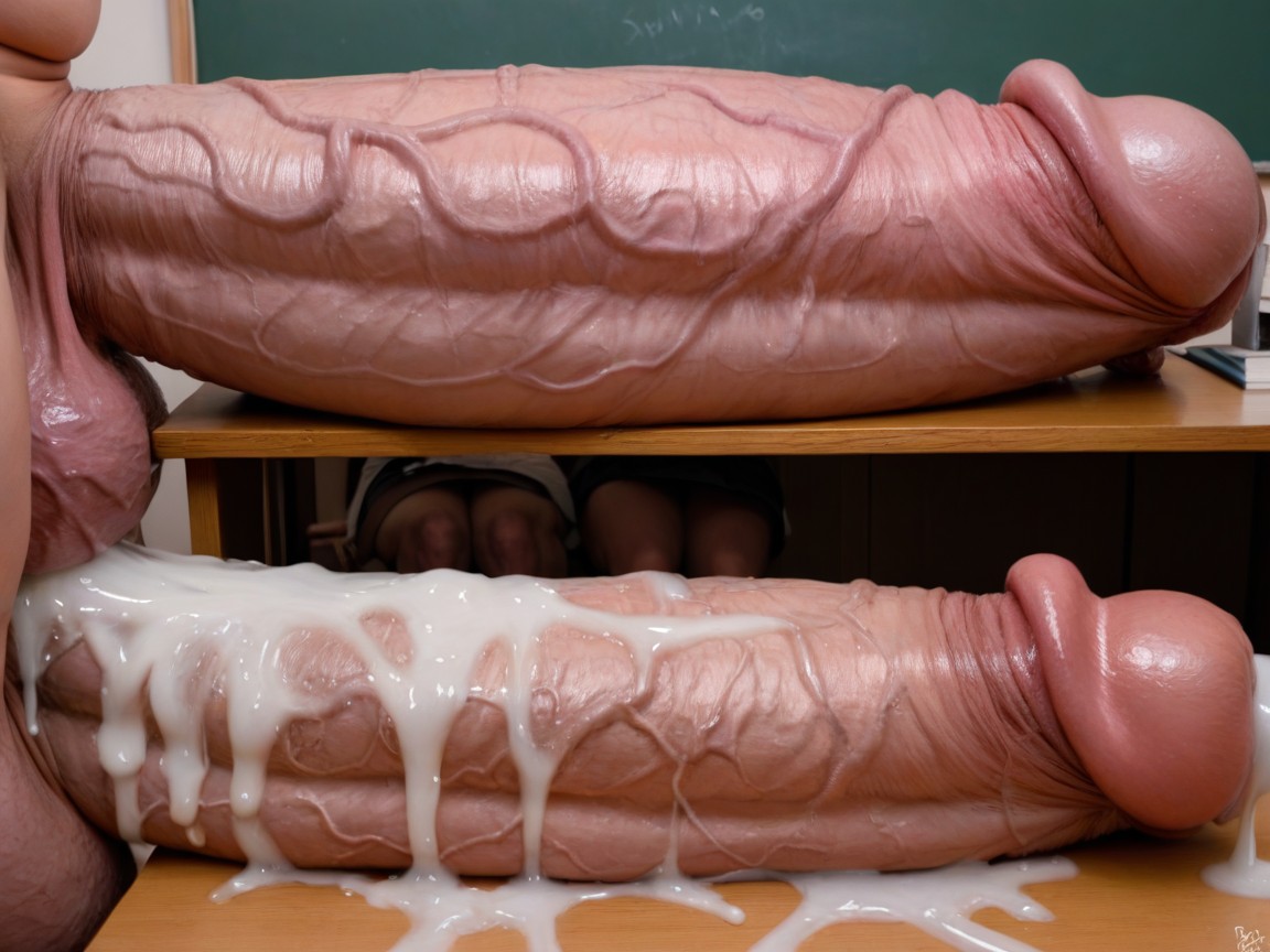 Every Body Parts And Fleshes Are Mixed Together, Tons Of Cum, Full Body AI Porn