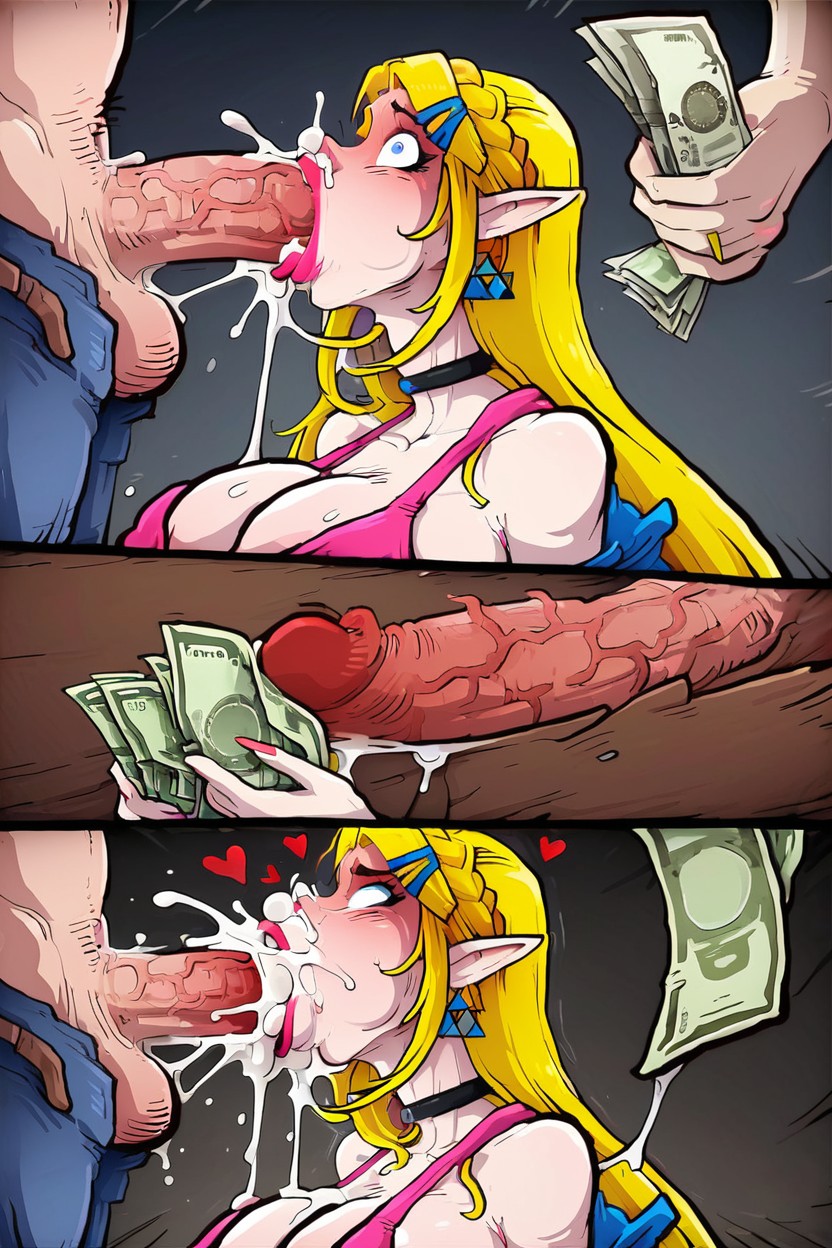 Fucked In A Mouth Like A Stupid Whore, Hard Orgasm, Huge Bubbles From Nose Hentai AI Porn