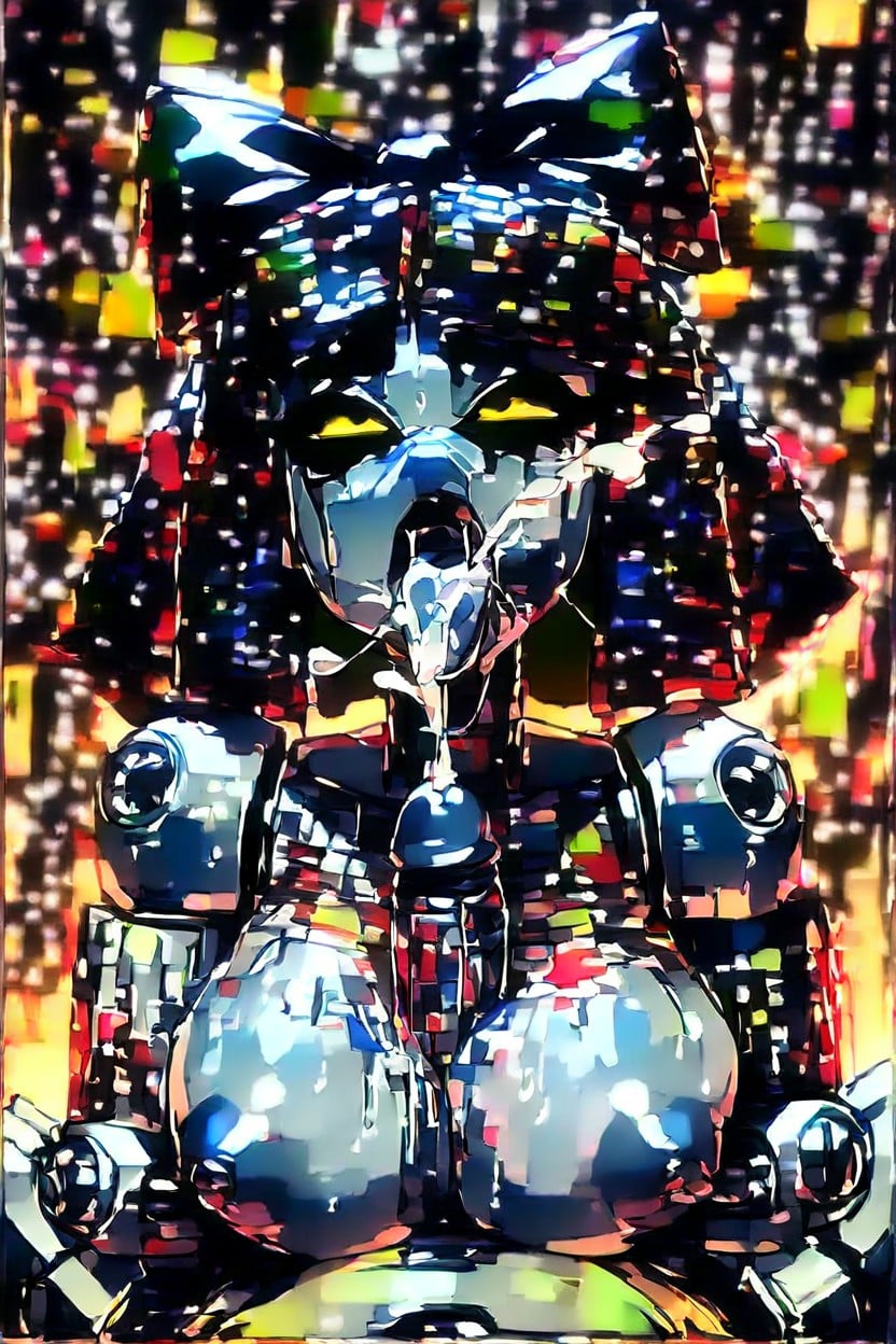 Nipples, Cum In Mouth, Robot Legs Hentai AI Porn
