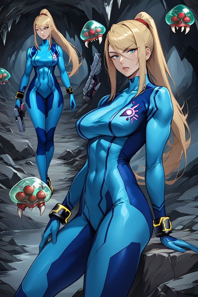 Aiming Metroid Gun, Zero Suit, Body Suitsites.postSEOTitles