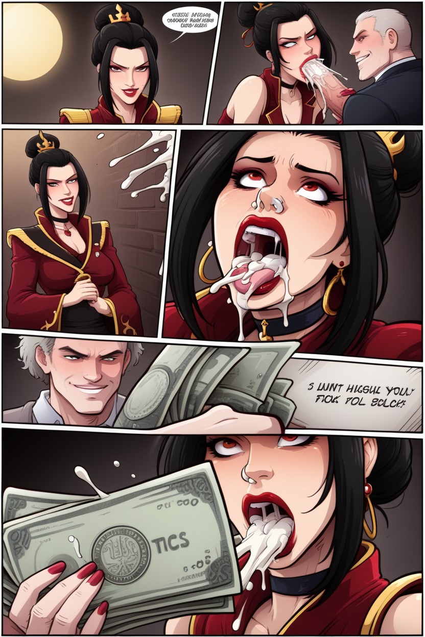 Choker Ripped By Cock, Vomiting Cum, Stupid Face Hentai AI Porn