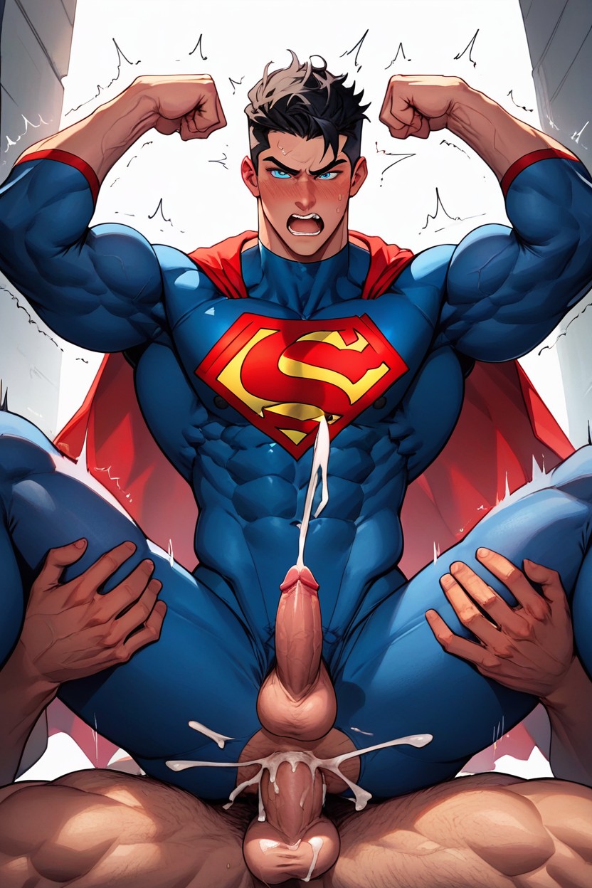 Orgasm, Flexing Muscles, Bounce Line ゲイAIポルノ