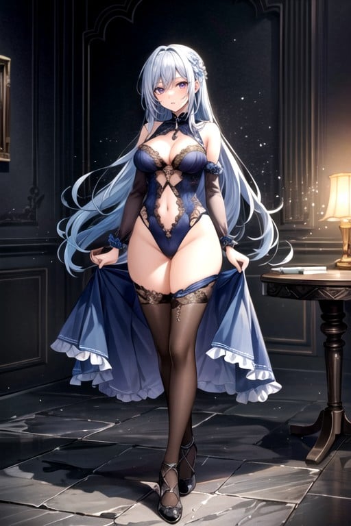 Full Body, Standing, LargoHentai IA