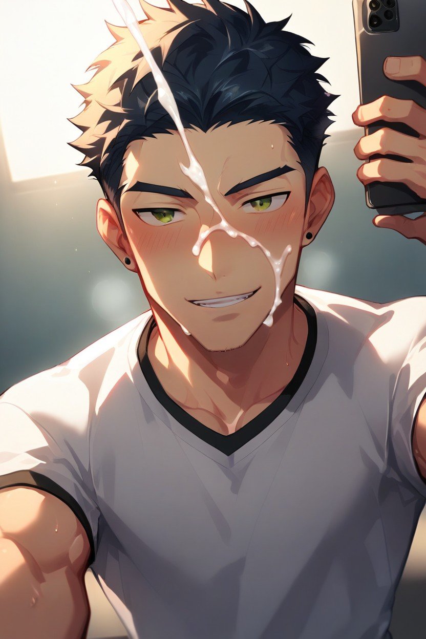 Selfie, Jin Enjoji From Dandadan, Cumshot Furry AI Porn