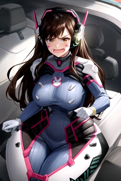 Extrêmement Lourd En Bas, Sein Massif, D'va (overwatch)Porno IA Hentai