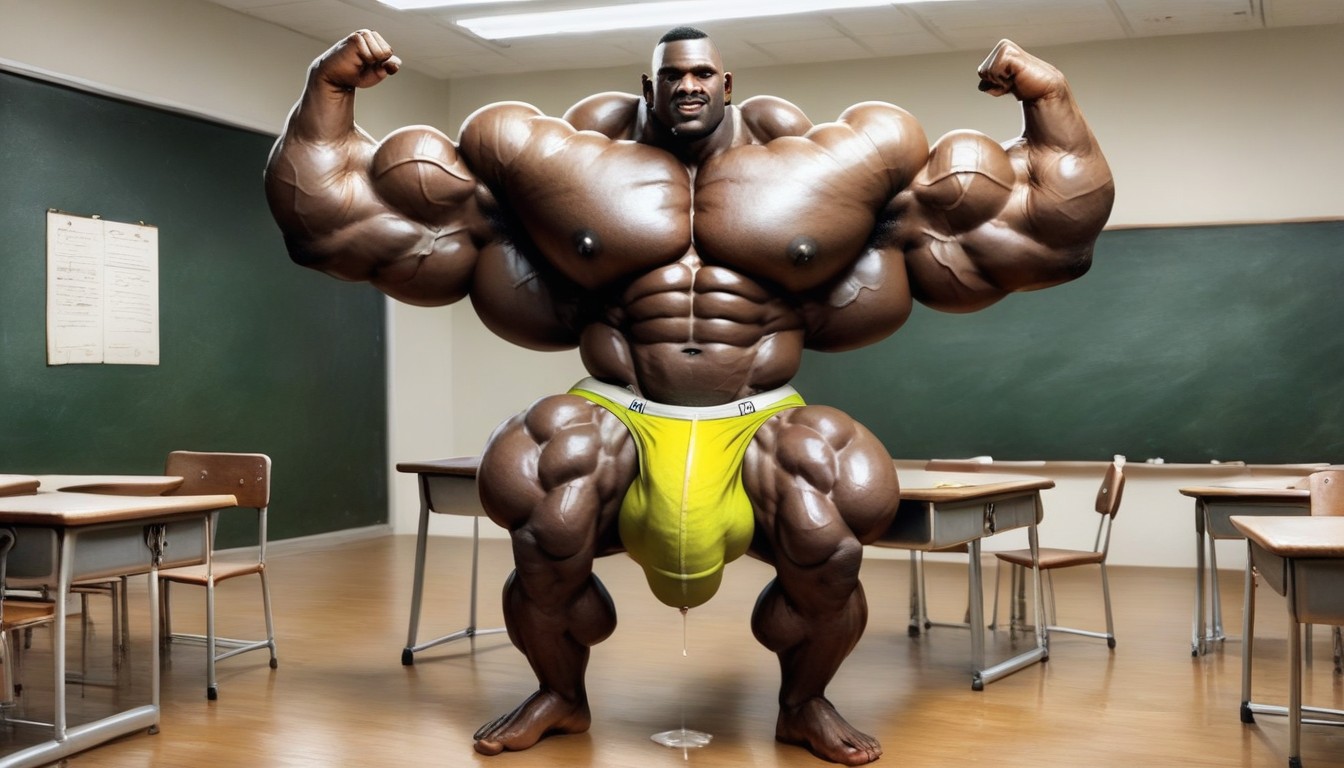 Massive Muscles, Extreme Hyper Muscles, Massive Gigantic Man AI Gay Porn