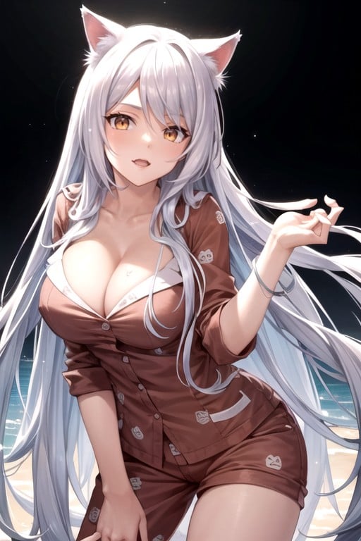 Black Hanekawa (bakemonogatari) Shemale AI Porn