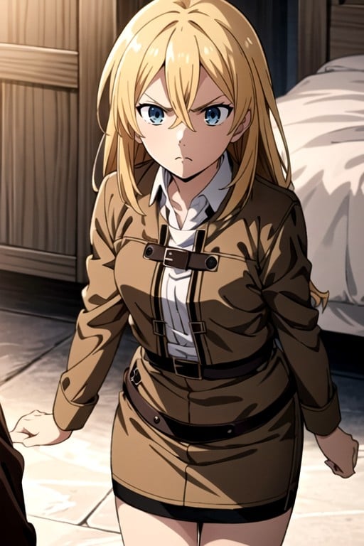 Mushoku Tensei, Angry, Historia (attack On Titan)  Hentai AI Porn