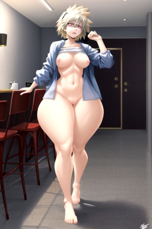 Cuerpo Completo, Bakugou Mitsuki (my Hero Academia), MansiónPorno shemale IA