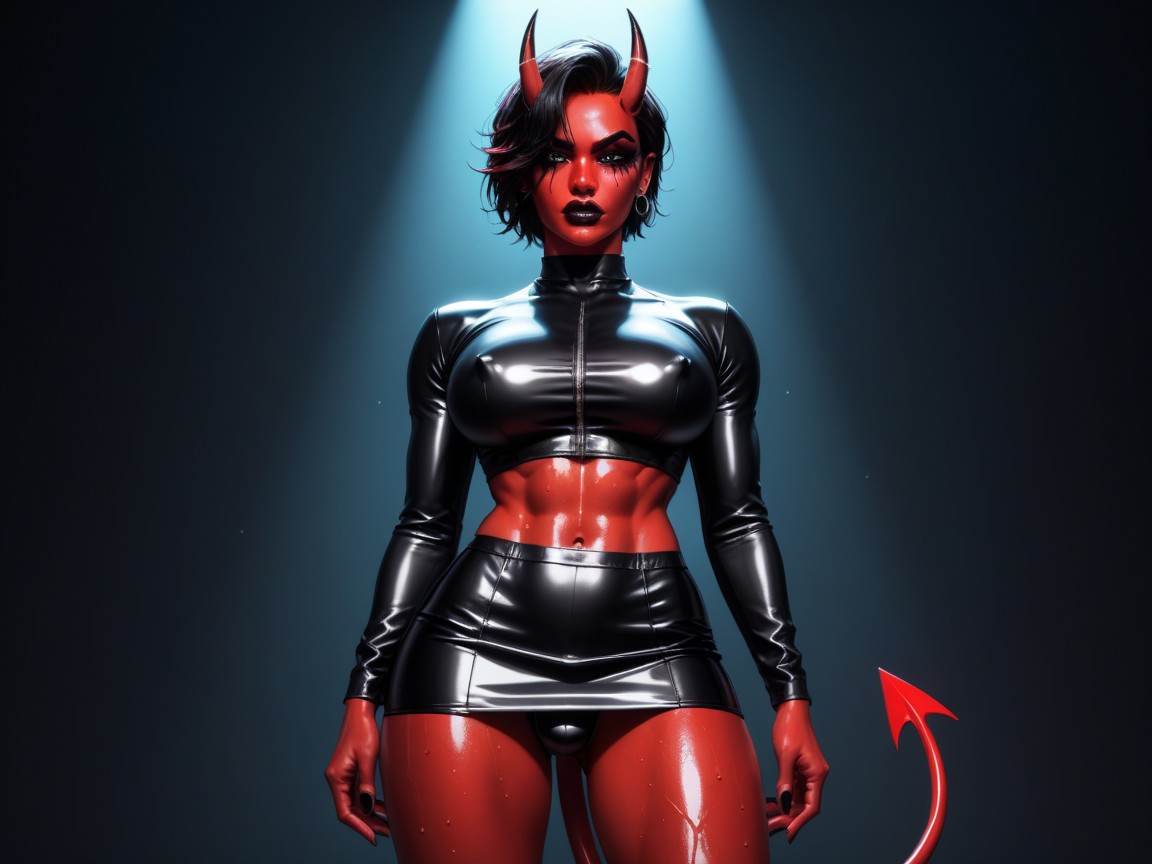 Large Breast, Ultra High Details, Devil AI Gay Porn