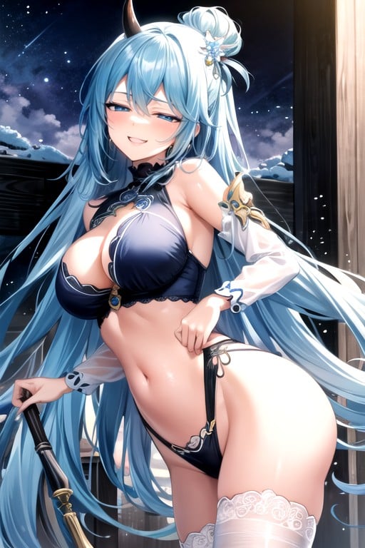 Tesão, Aqua (konosuba) Hentai IA pornografia