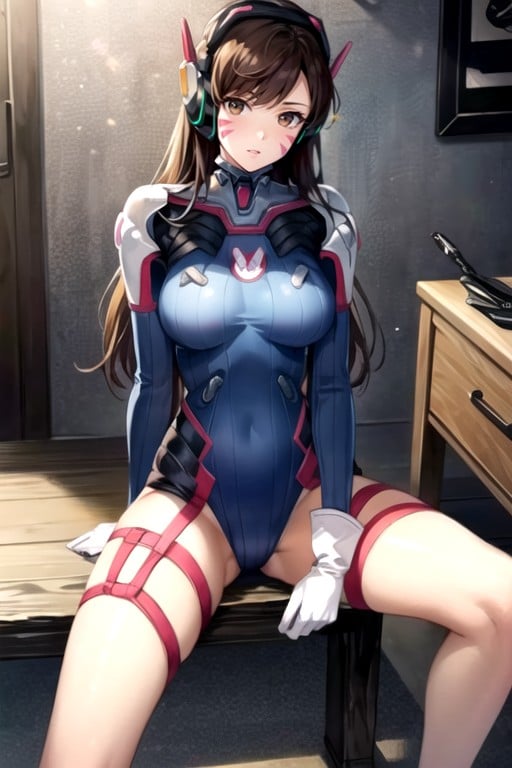 D'va (overwatch), Desnuda, PastelPorno shemale IA