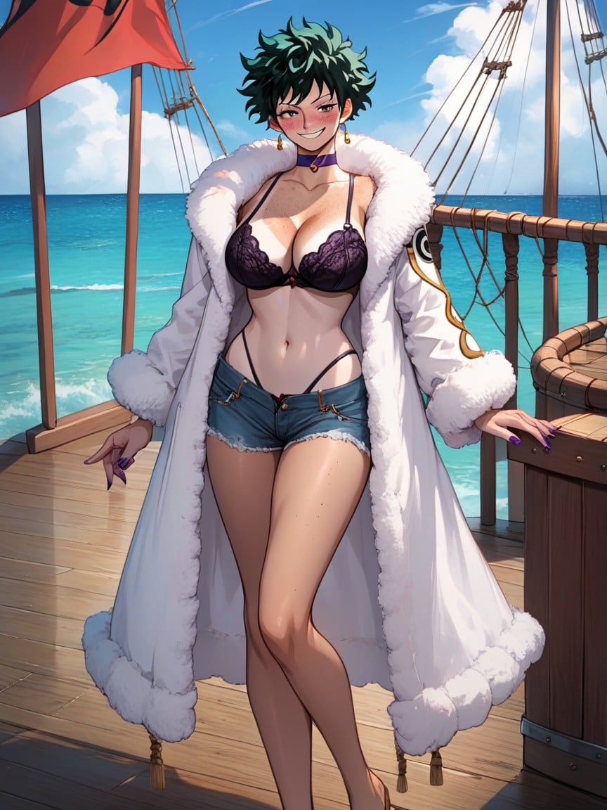 One Piece Artstyle, Thong, MaigrePorno IA transsexuelle