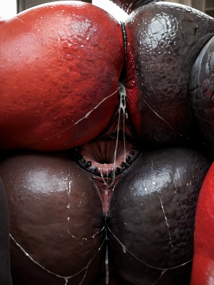 Ultra Realistic, High Resolution, Extremely Damaged Asshole Porno IA