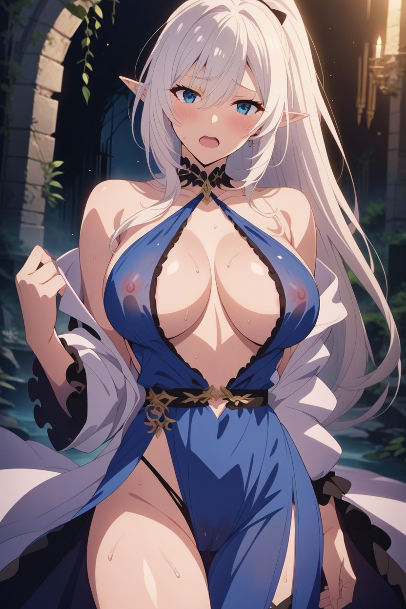 Model, Skimpy, Blue Eyes AI Porn