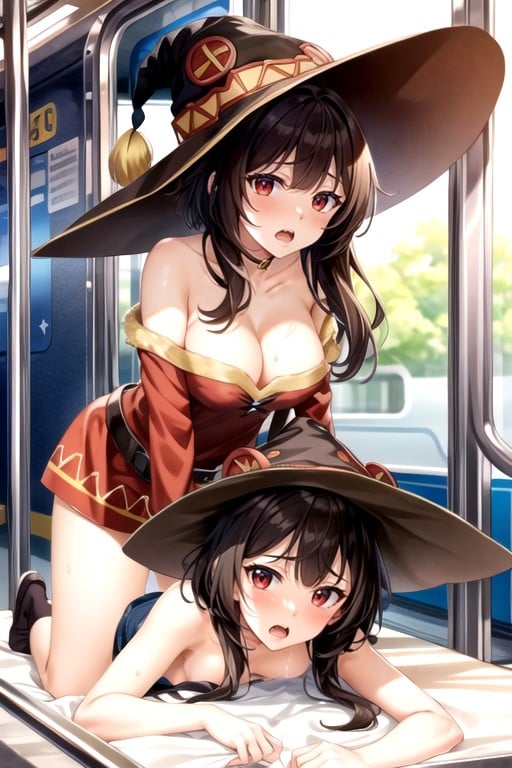 Former, Orgasme, Megumin (isekai Quartet)Porno IA Hentai