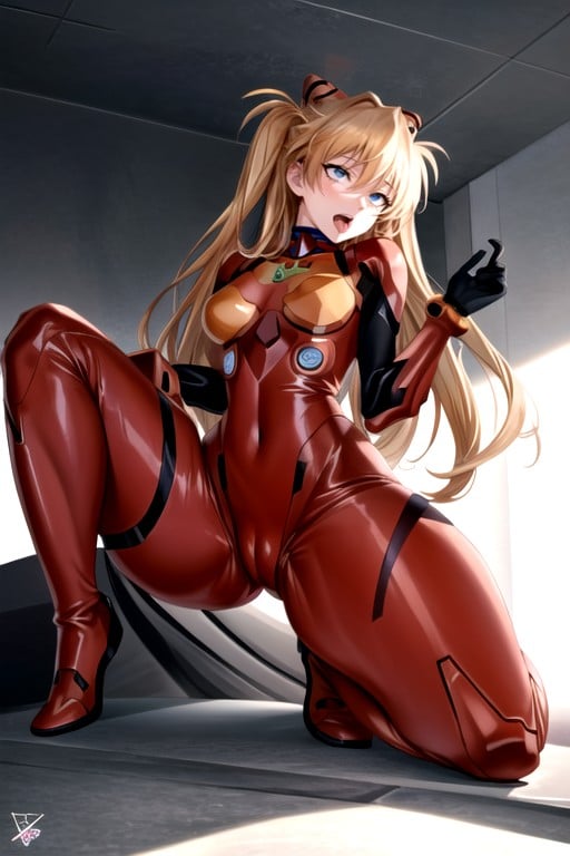 Jambes Écartées, Ahegao, Asuka (evangelion)Porno IA Hentai