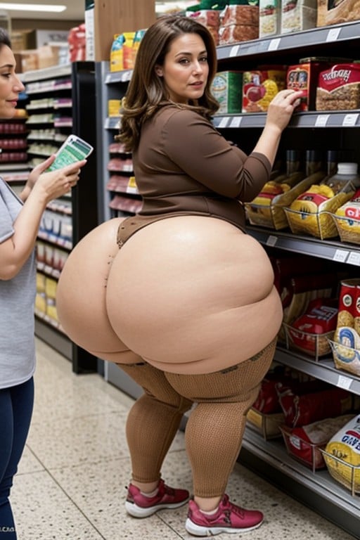 Tienda De Alimentación, Massive Ass, ThickPorno shemale IA