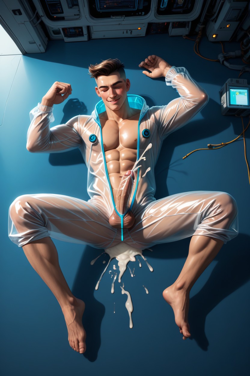 Naked Masculine, Pico Boyfriend, Sleeping AI Gay Porn