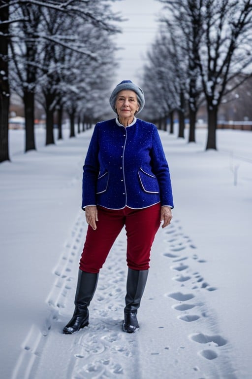 Heure Bleue, 60+, Lumière VolumétriquePorno IA transsexuelle