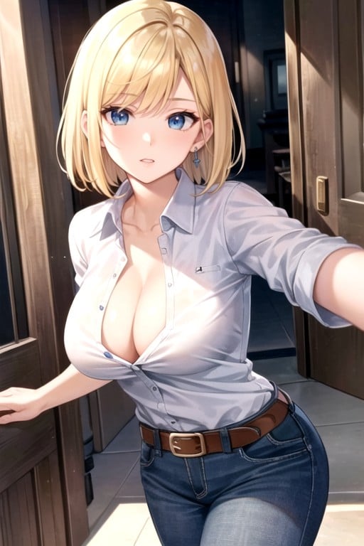 Android 18 (dragon Ball Z), Sfw Hentai AI Porn