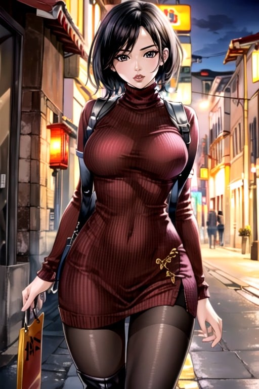 Ada Wong (resident Evil), Manga In Color, Asian Hentai AI Porn