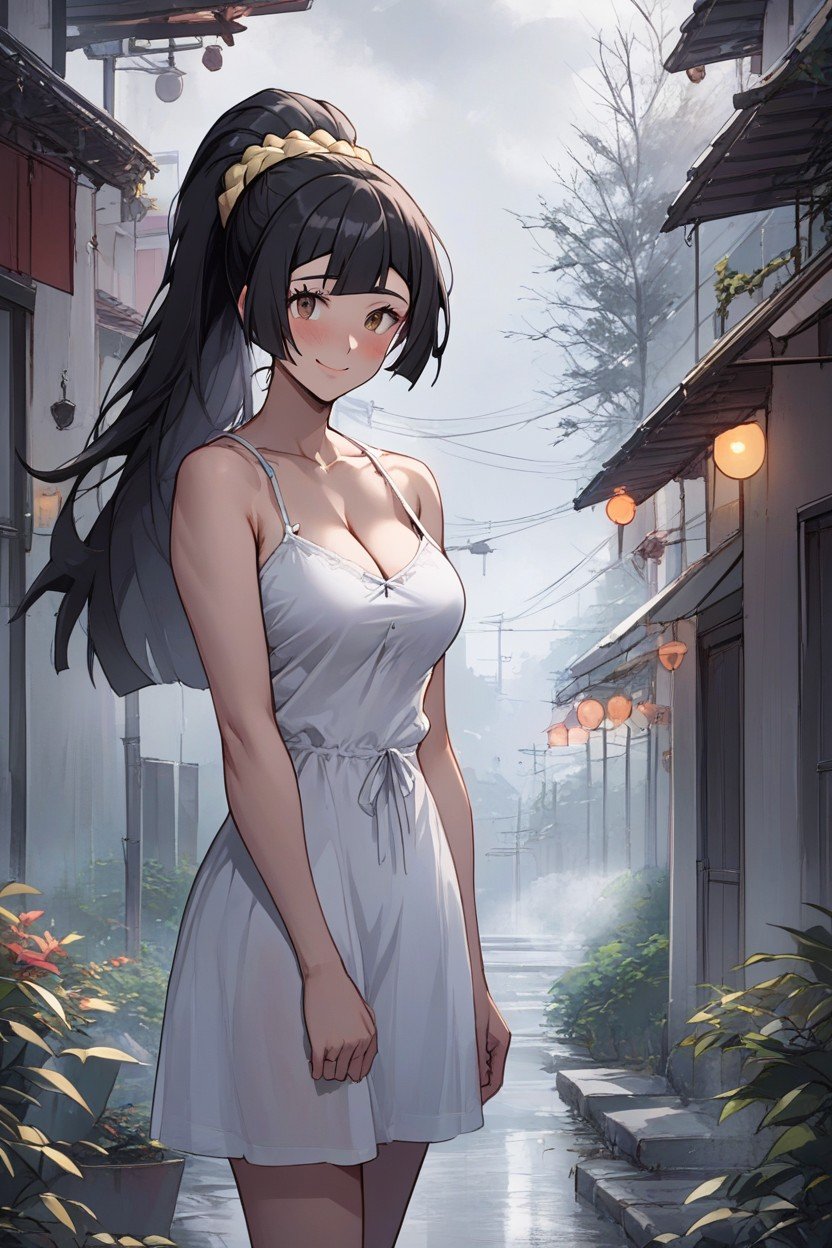 Cleavage, Rural City, Mouth ClosedHentai IA