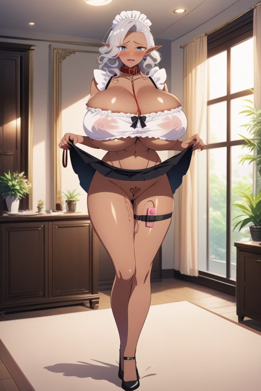 Tanned Line, Wet Pussy, Massive Ass Hentai AI Porn