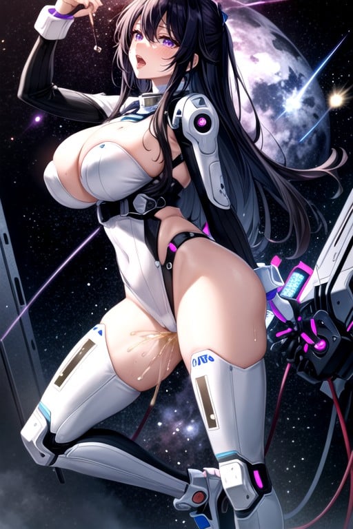 Piss Everywhere, Cyber Humanoid, Horny FacesPorno IA Hentai