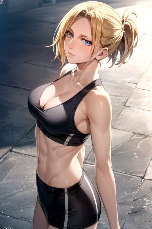 De Baixo Para Cima, Luz Dura, Annie Leonhart (attack On Titan) Hentai IA pornografia