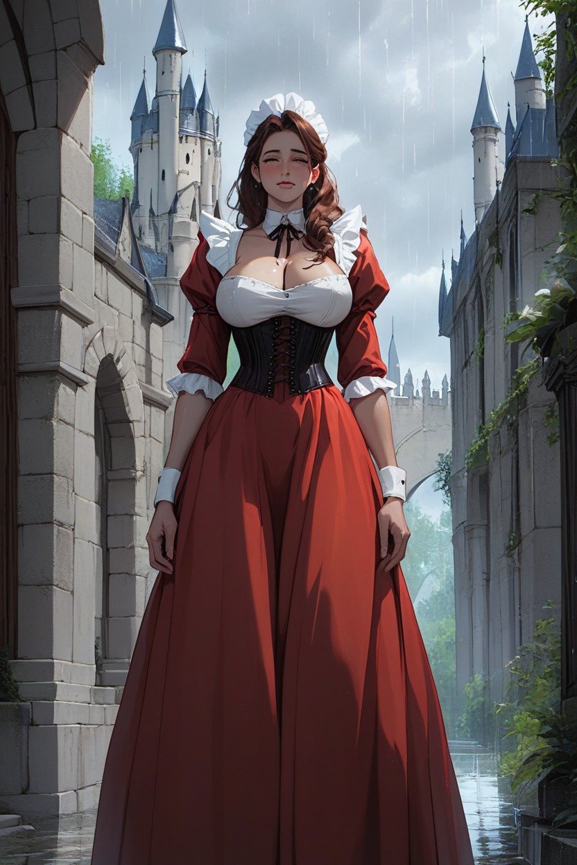 Big Breasts, Medieval, ModelAI黄漫