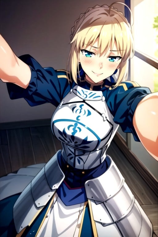 Artoria Pendragon, 1명, 스크린캡 (세부적인)쉬메일 AI 포르노