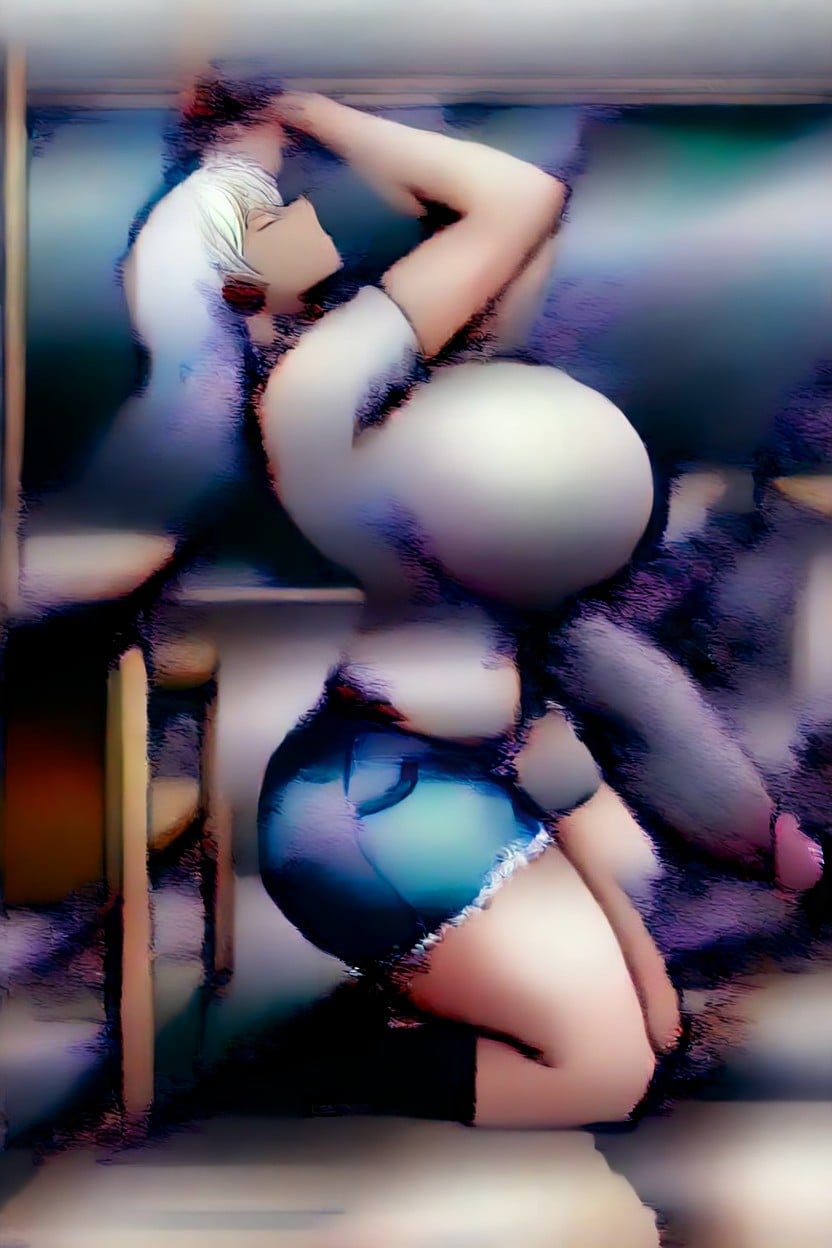 Body Milf, Large Breasts, Green Eyes Hentai AI Porn