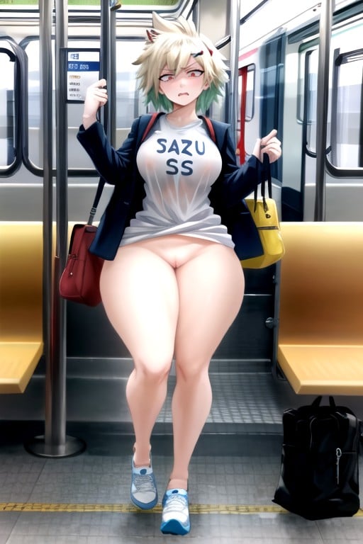 Cuerpo Completo, Bakugou Mitsuki (my Hero Academia), DégoûtéHentai IA