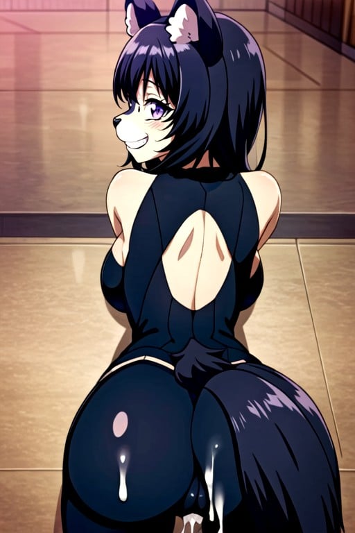 Delta (eminence In Shadow), Sonriendo, Estilo Perrito (primera Persona)Hentai IA