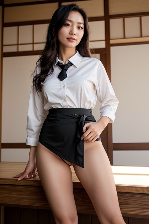 日本人, 制服, 18+人妖AI色情