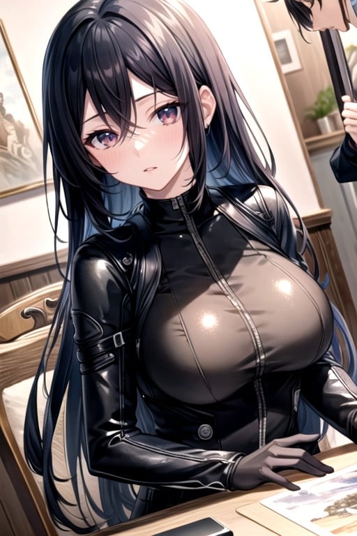 Leather Suit Hentai IA pornografia