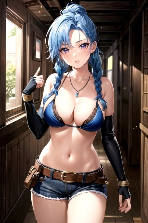 Jinx (league Of Legends) Hentai IA pornografia