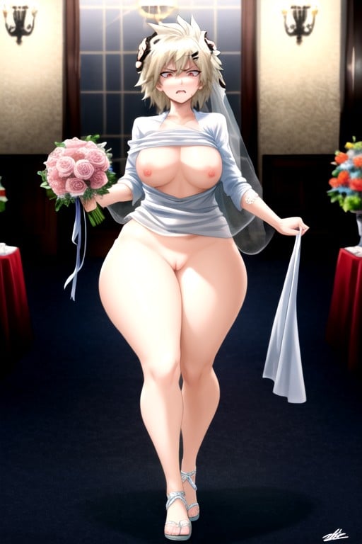 Cuerpo Completo, Desnuda, DégoûtéHentai IA