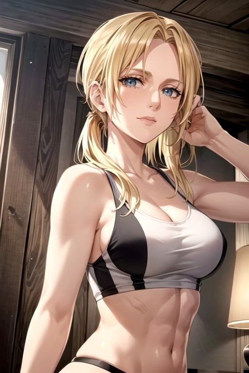 Standing, Fit, Annie Leonhart (attack On Titan) Hentai AI Porn