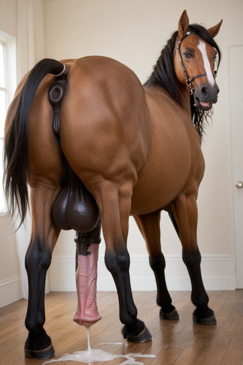 Rear Sideview, Vaginal Fuck, EquinepenisPorno shemale IA