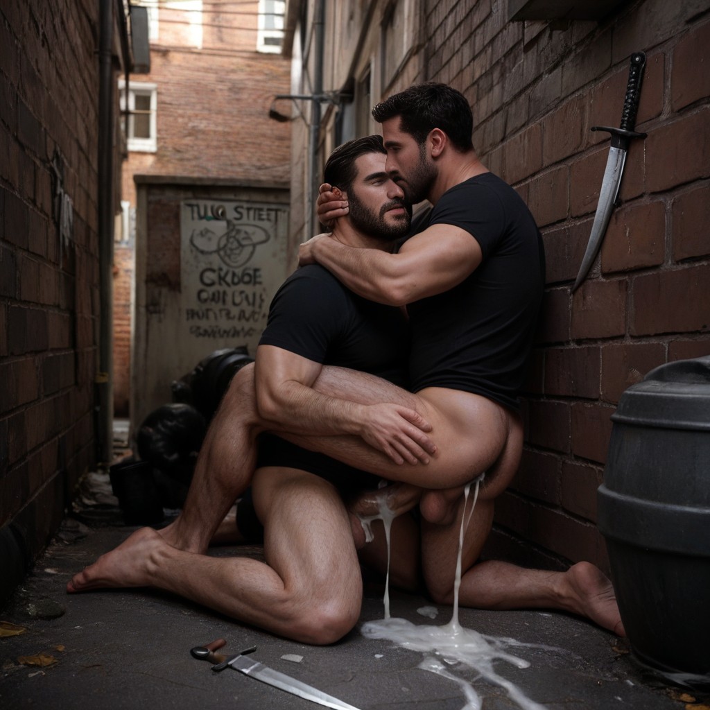 Veined Muscles, Harem, Machine Parts AI Gay Porn