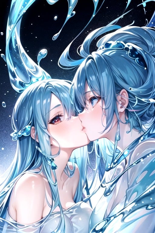 Beijar (1 Menino 1 Menina), Garota Slime Hentai IA pornografia