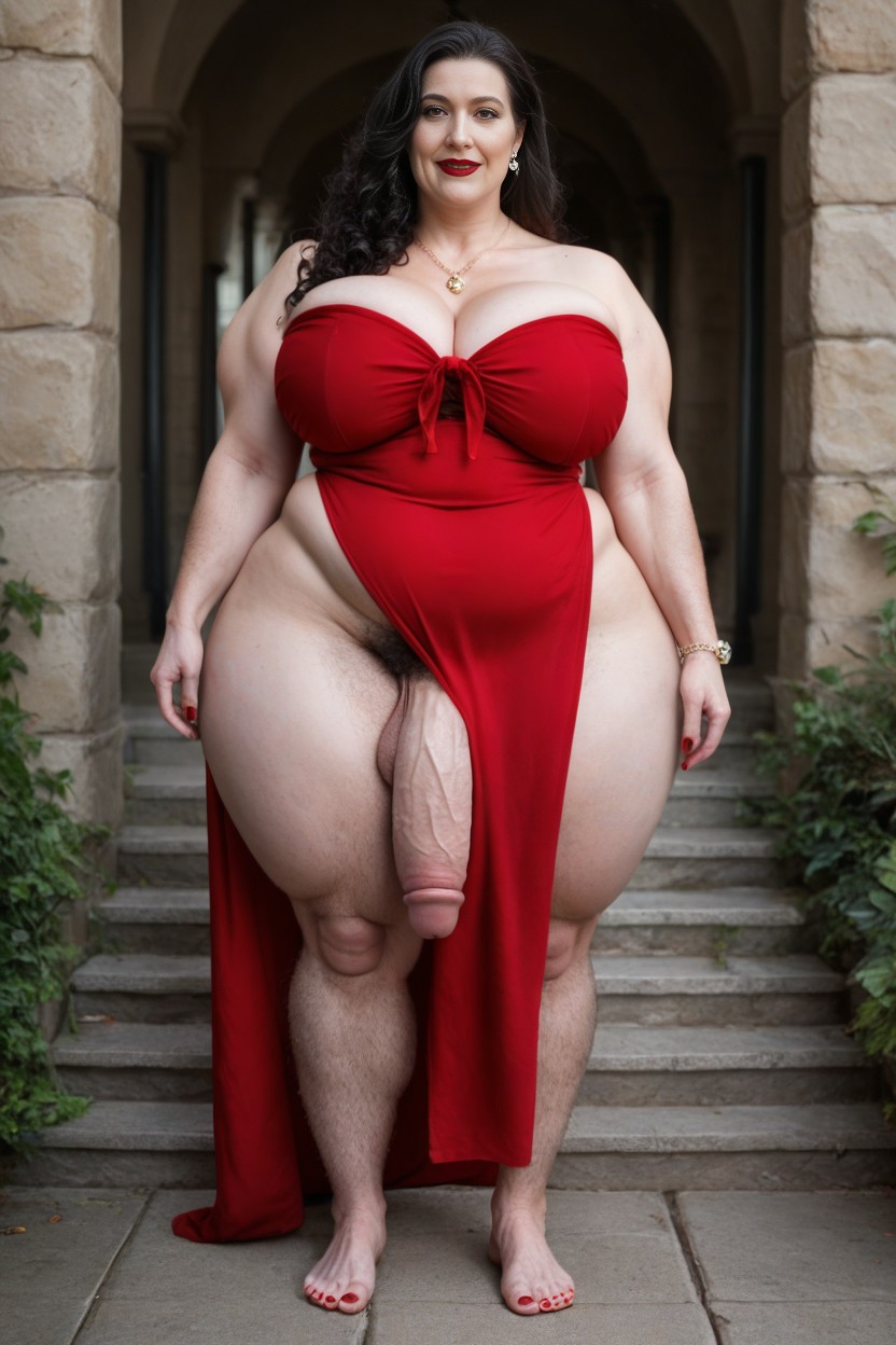 Cosplay, Obese, Step Mother Gothel From Tangled AI Porn