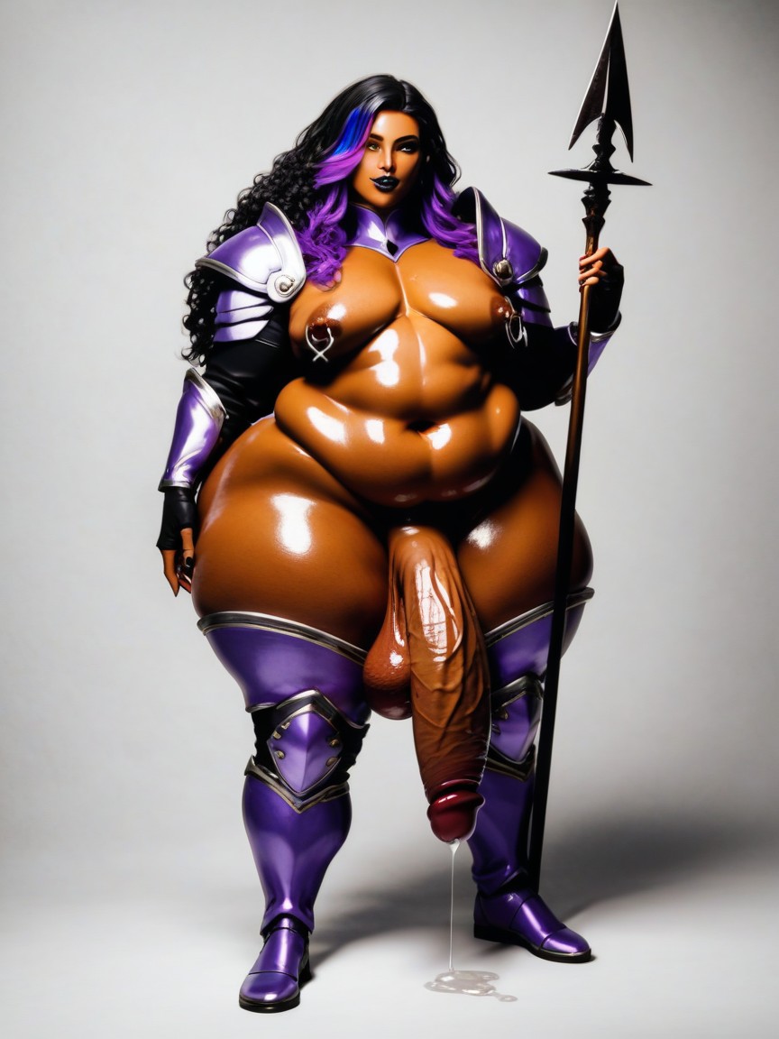 Naked, Black Lipstick, Dungeon AI Gay Porn
