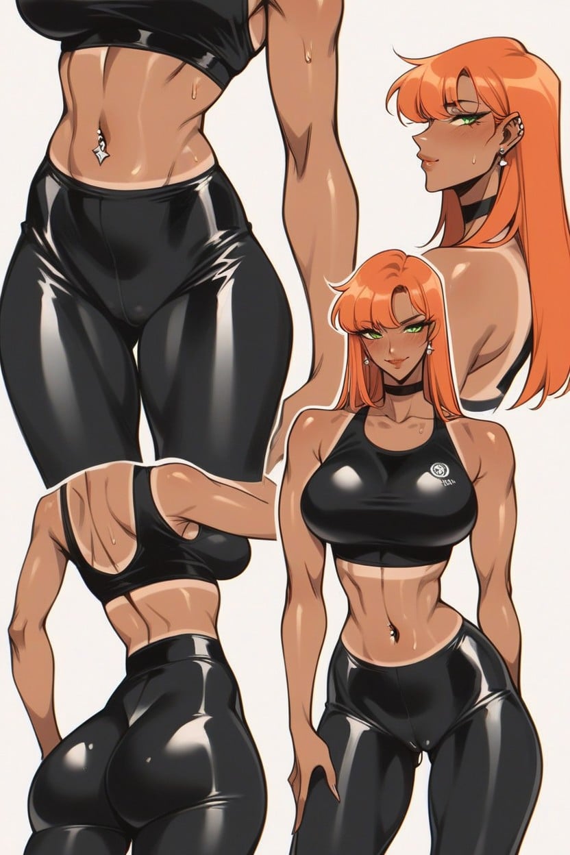 Dominant, Green Eyes, Long Length Hentai AI Porn