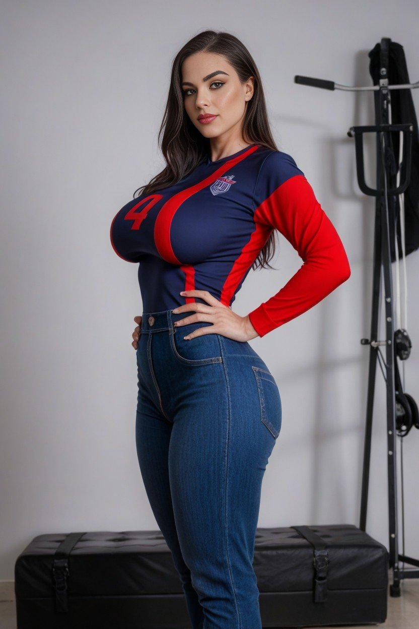 Big Ass, Football (soccer) Player, Jeans Furry AI Porn