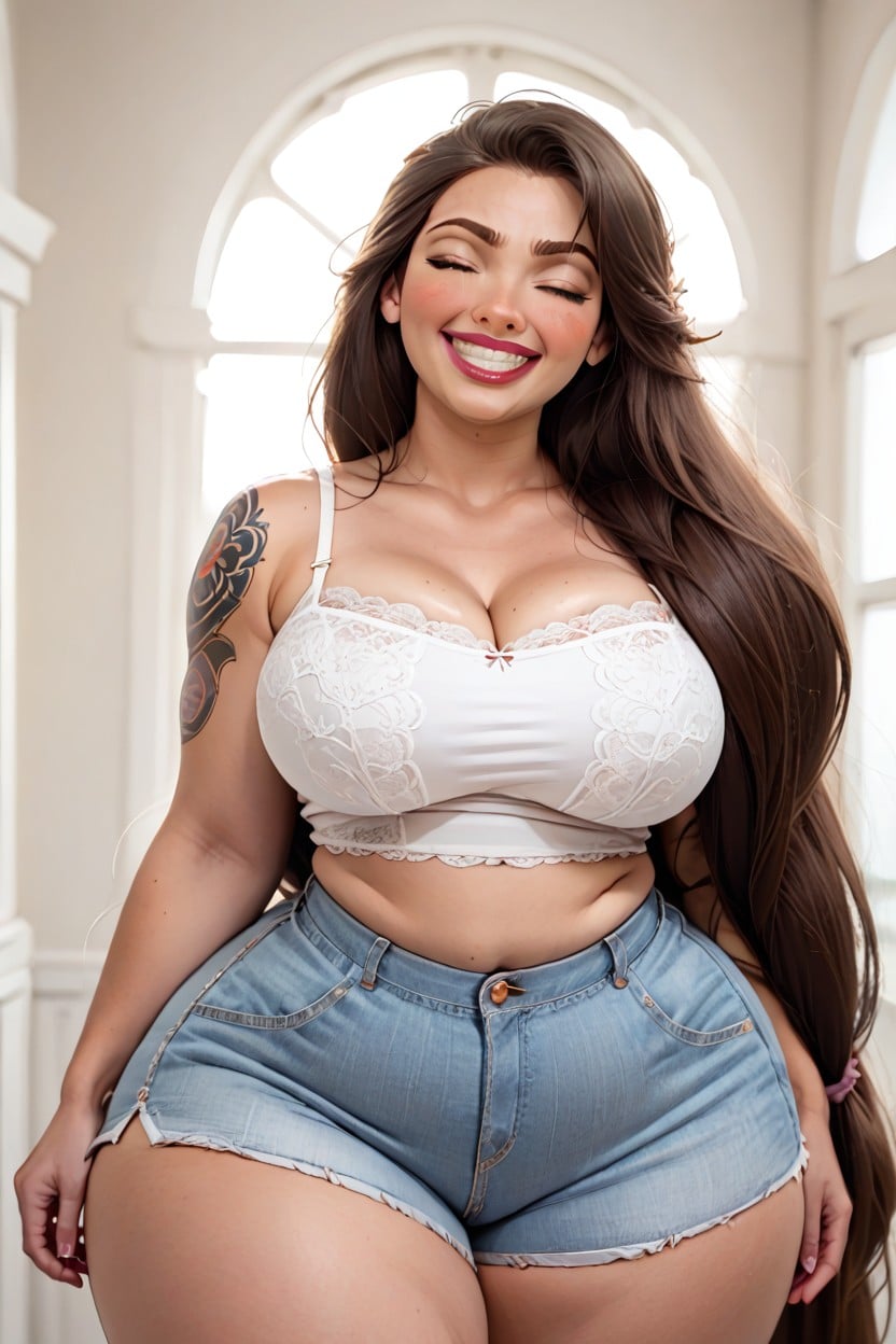 Rapunzel Length Hair, Jexkaawolves, Ssbbw AI Porn