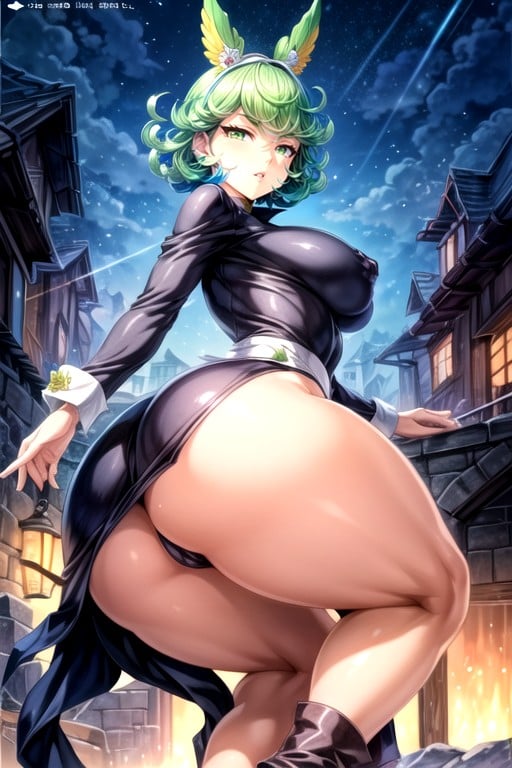 Gal Erotic Buttocks, Thick And Big Nipples, Perfect AnatomyヘンタイAIポルノ