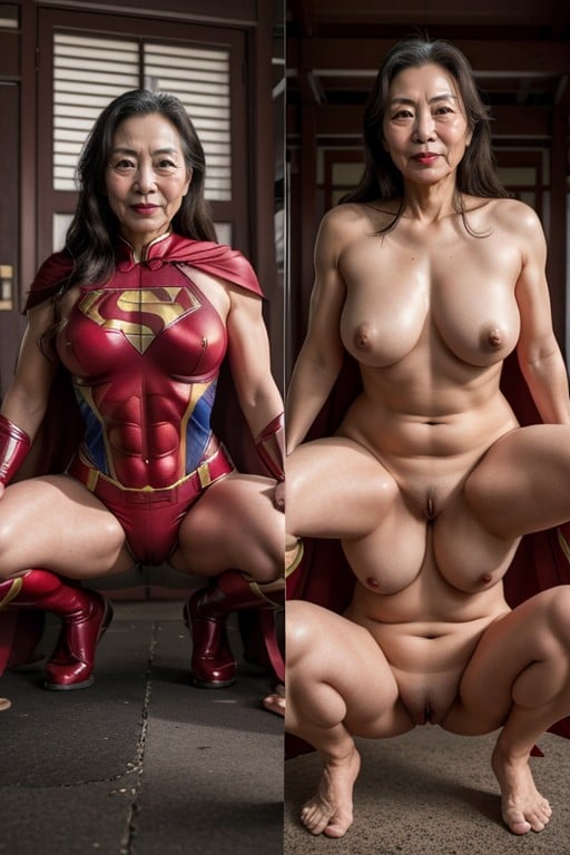 +, Asian, Full Body Shemale AI Porn